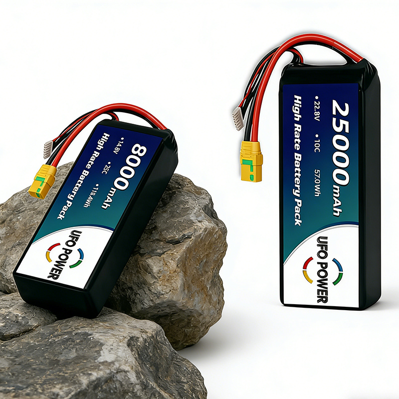 UFO-POWER LiFePO4 battery pack-10000mAh--XT90S-F